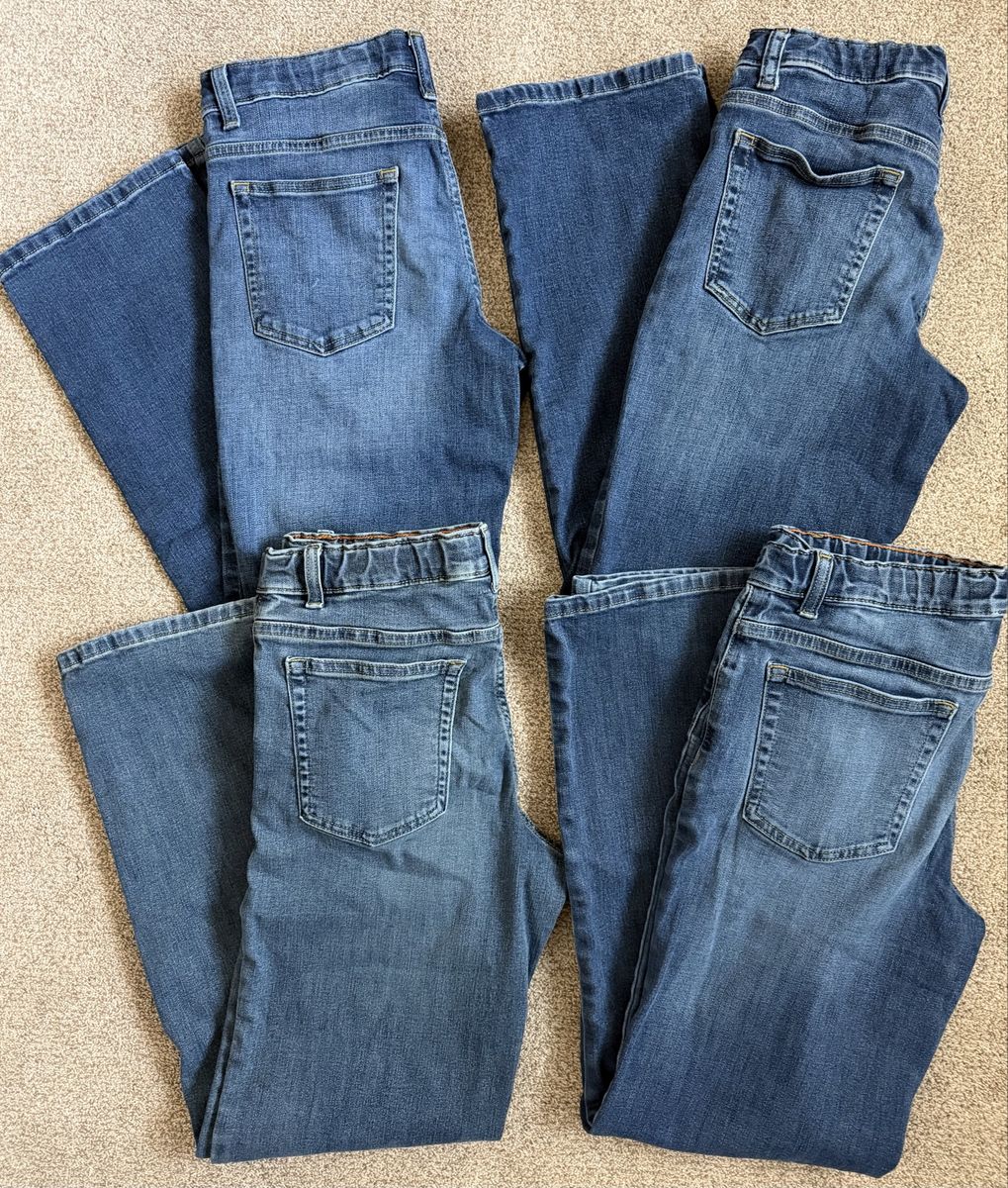 Boys size 14/16 jeans lot