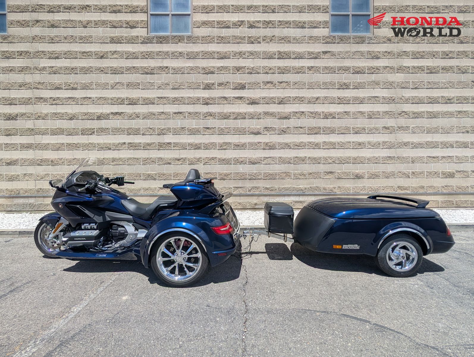 2018 Honda GL1800 Trike and Trailer