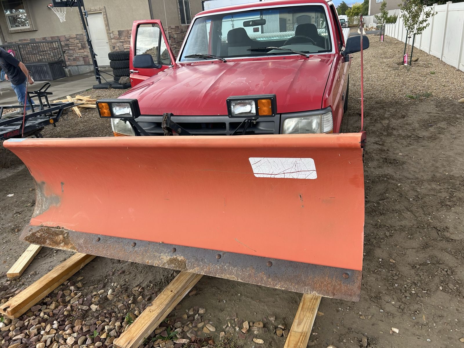 Western Snow plow