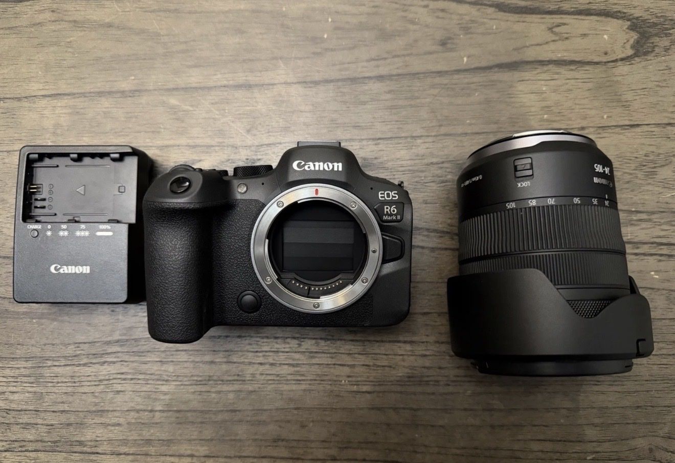 R6 mark ii, rf 24-105mm f4