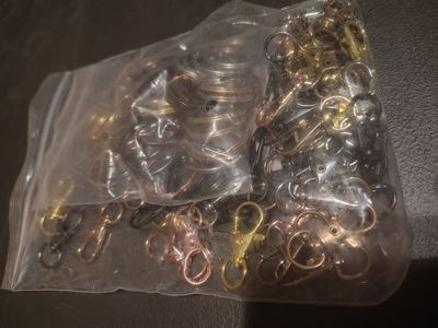 large bag of key rings
