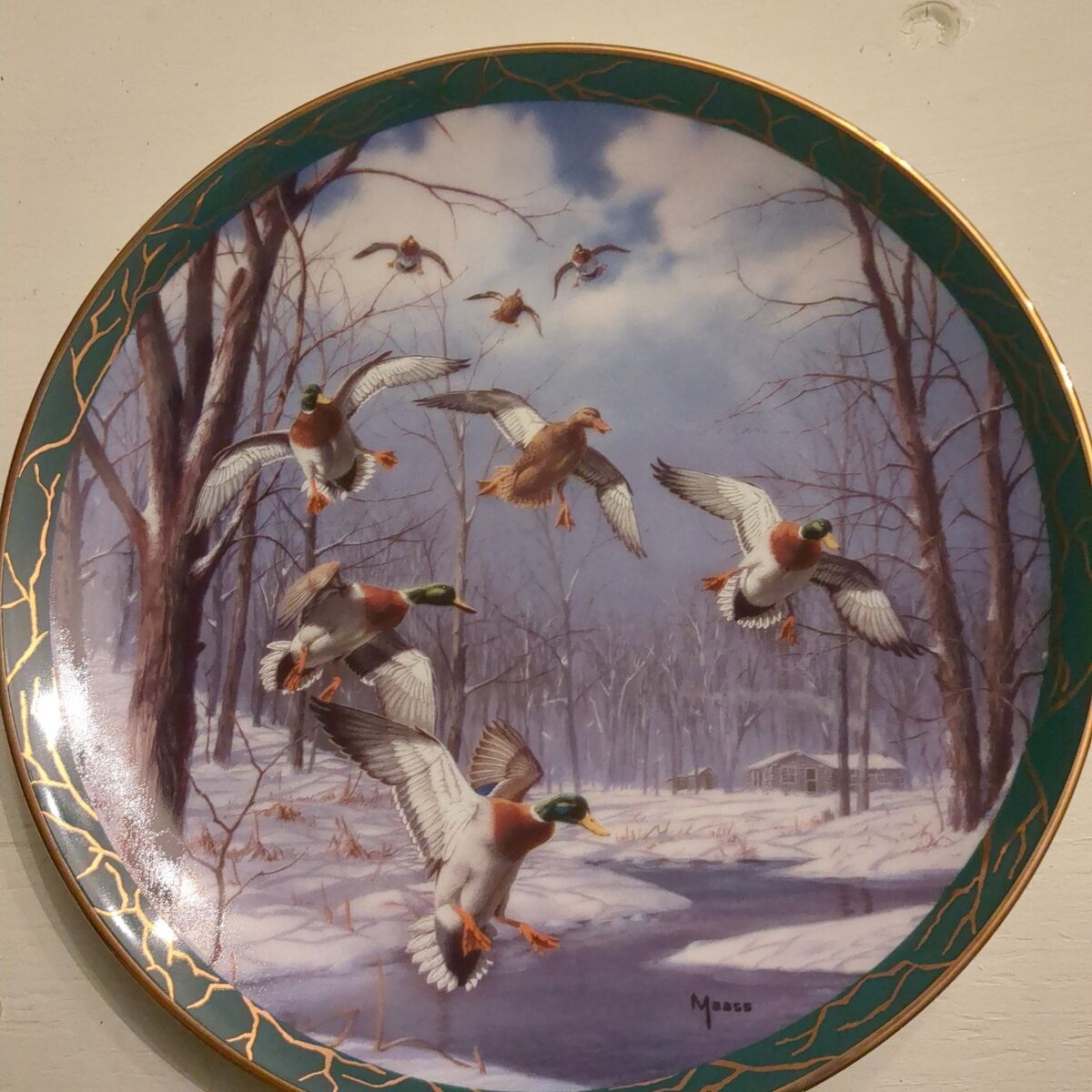 David Maass collectors plate