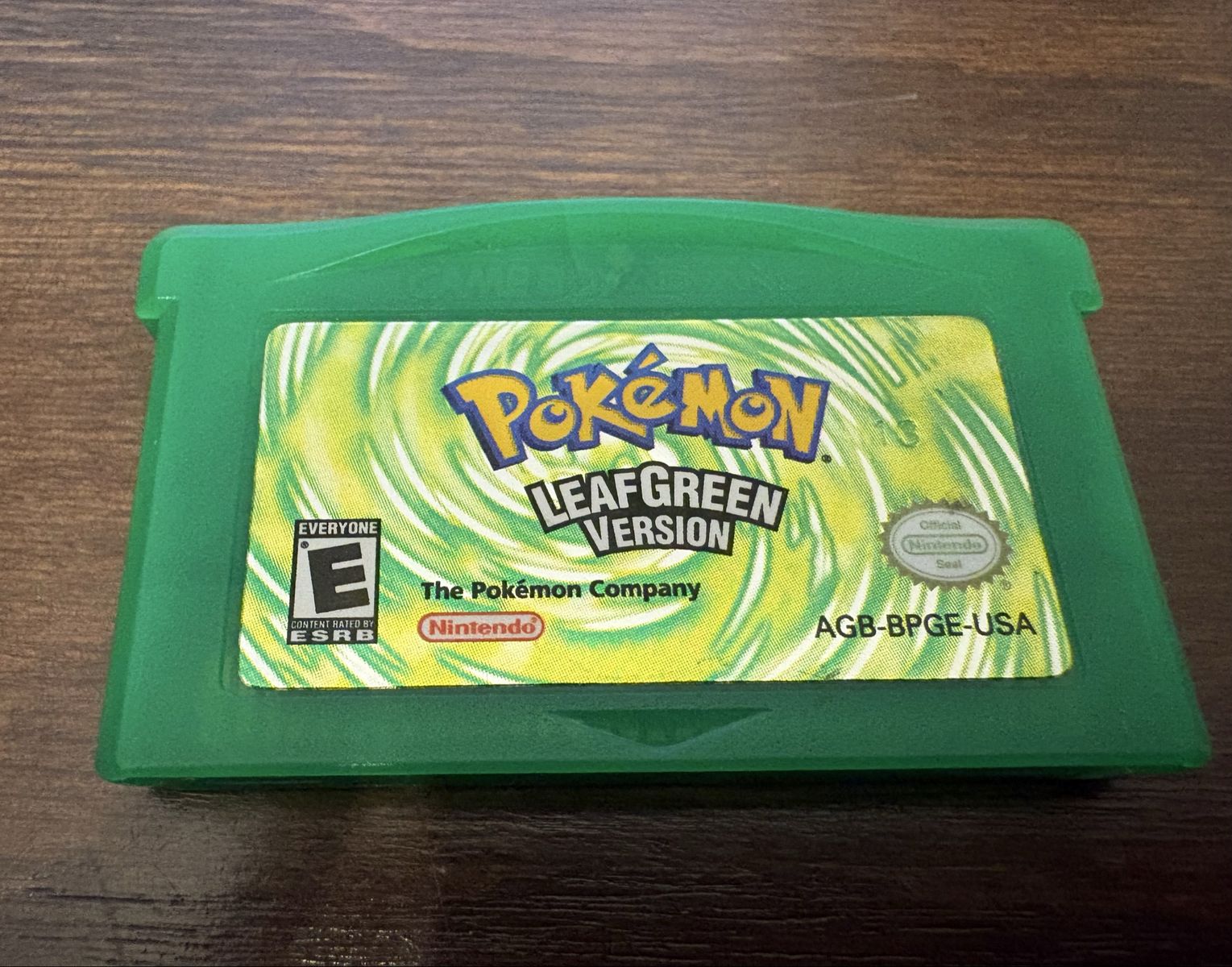 Pokemon Leaf Green for Nintendo Gameboy Advance gba - Excellent Condition