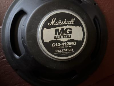 Celestion Marshall MG Series G12-412MG 12 Inch Guitar Speakers