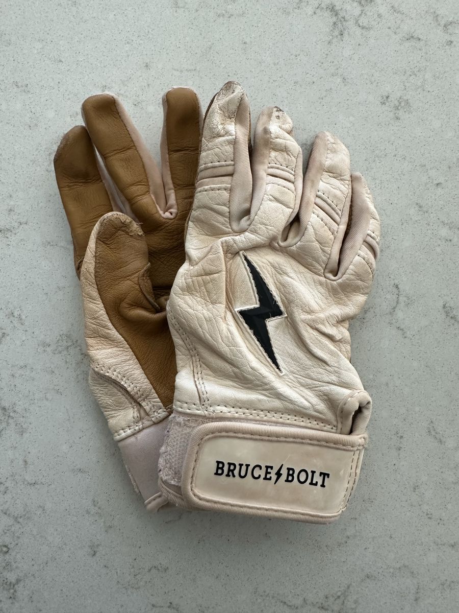 Bruce Bolt Batting Gloves - Youth Small