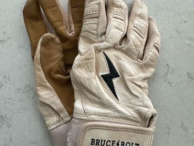 Bruce Bolt Batting Gloves - Youth Small