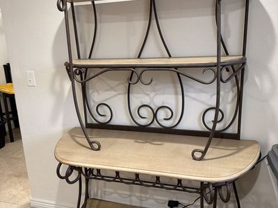 Ornamental Bakers Rack