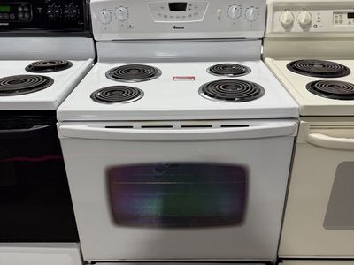 BEST DEALS HERE! NICE AMANA COIL TOP RANGE