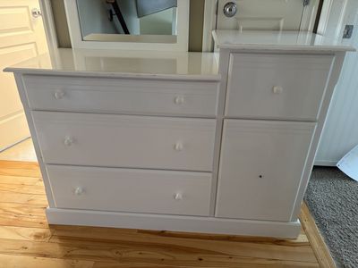 White Dresser/Changing Table
