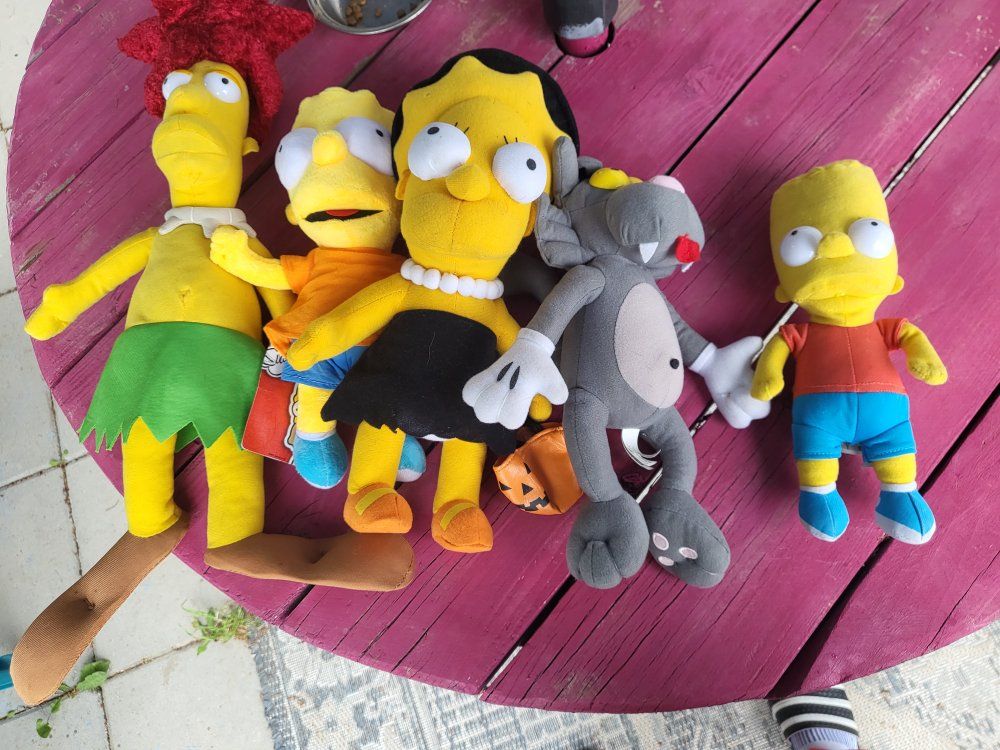 Official The Simpsons plushies