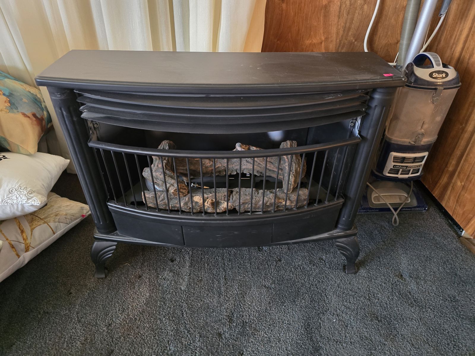 Freestanding Gas Fireplace