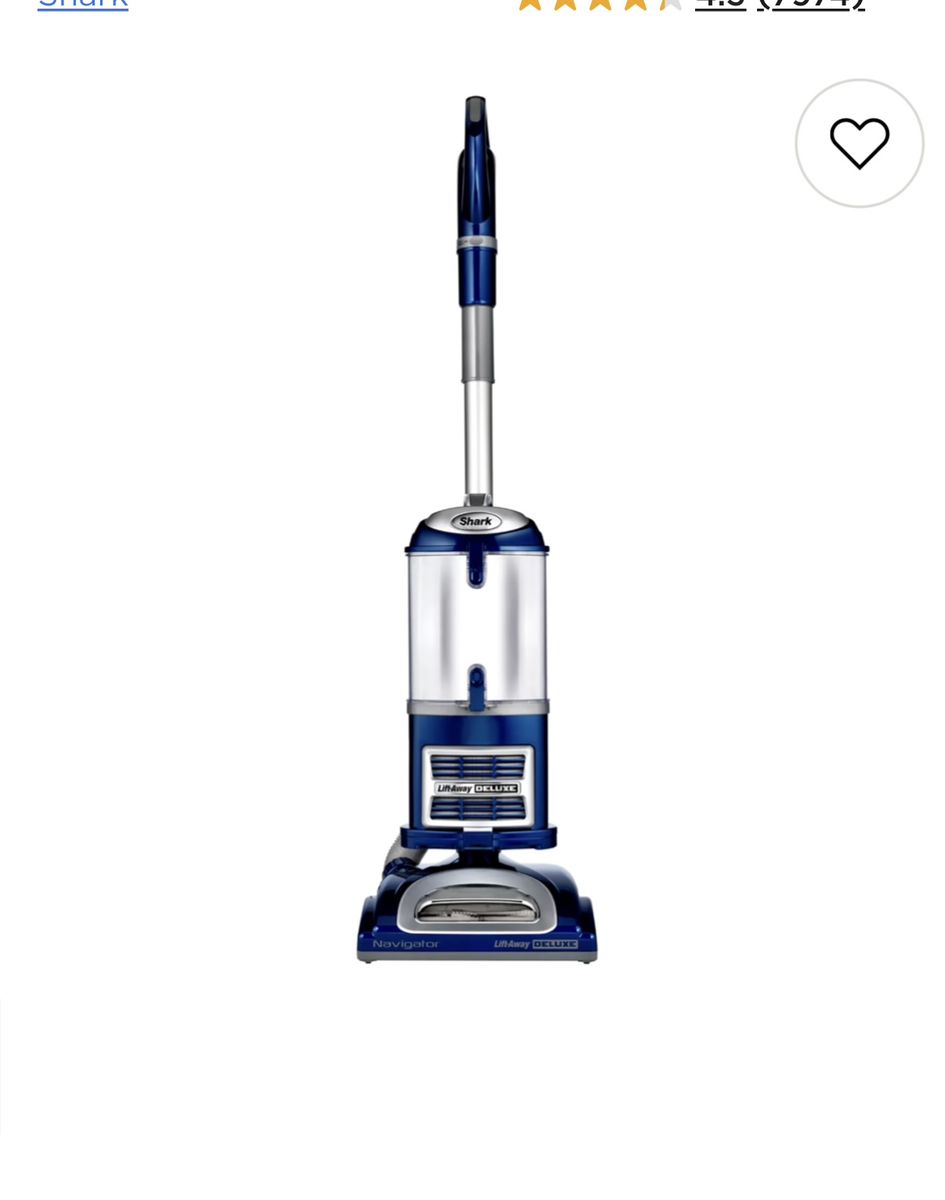 Shark Navigator Lift-Away Deluxe NV360 Upright Bagless Vacuum Cleaner w/ Attachments