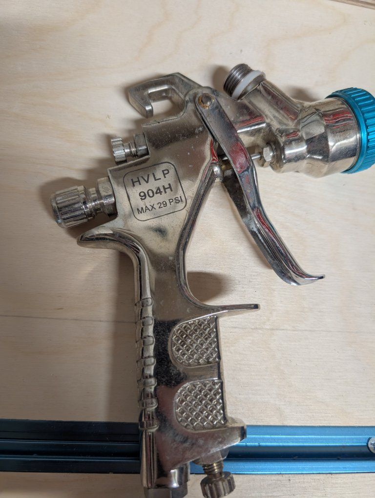 Warwick 904h hvlp spray gun