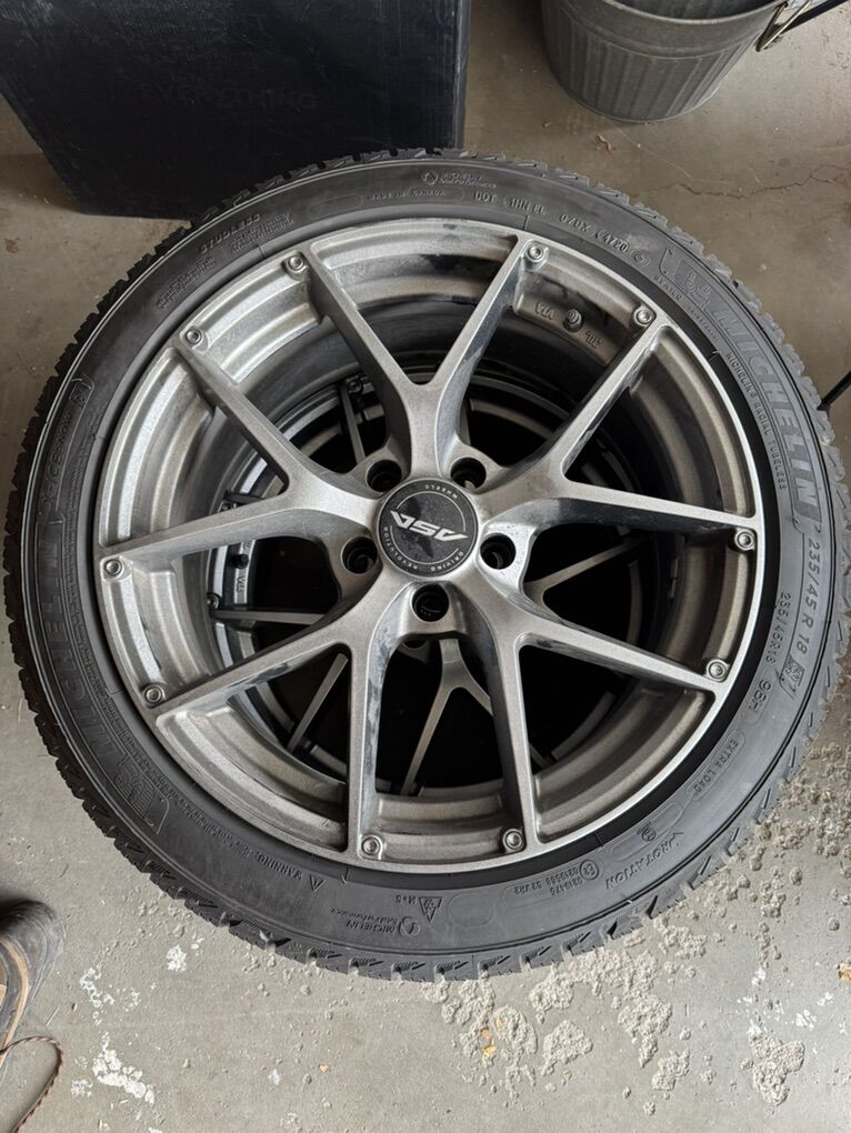 Tesla Model 3 Wheels And Snow Tires