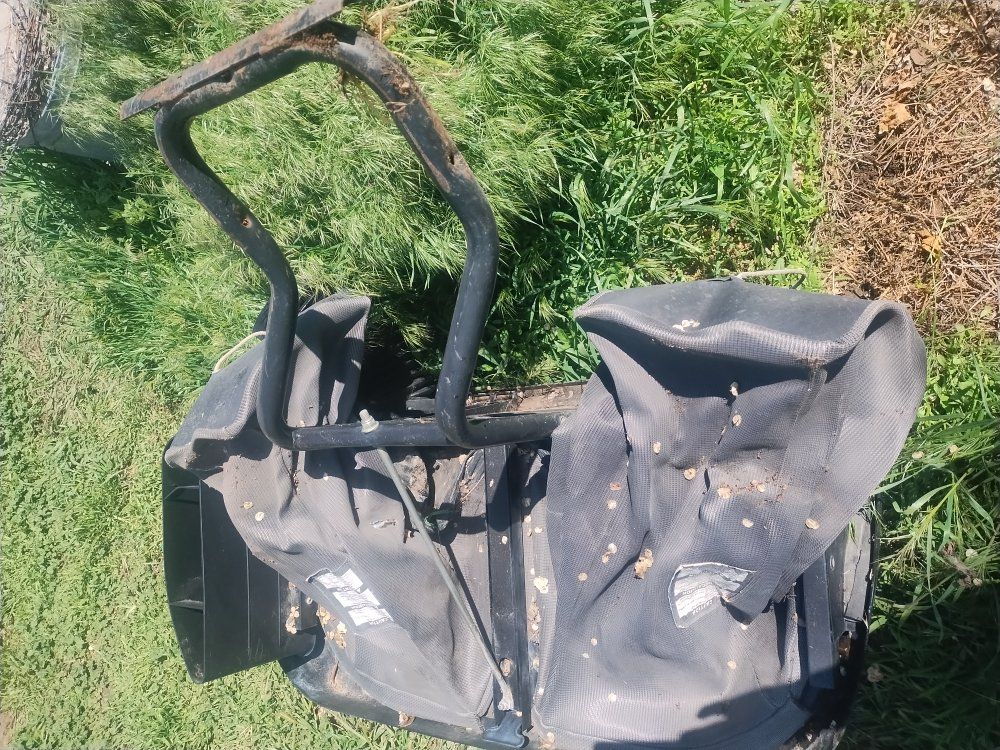 John Deere rear bagger