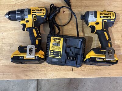 DeWalt 20V XR Max Drill and Impact Driver Combo Kit