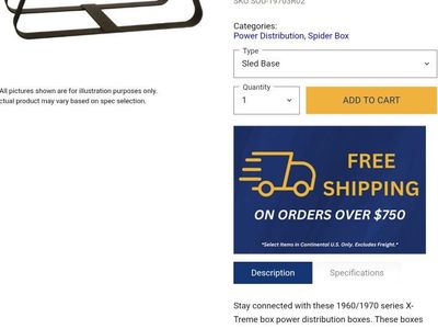 E-Treme power box and cords
