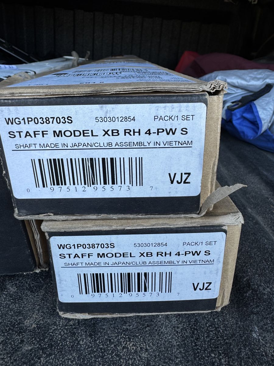 2026 Wilson Staff XB irons - New in box