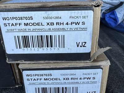 2026 Wilson Staff XB irons - New in box