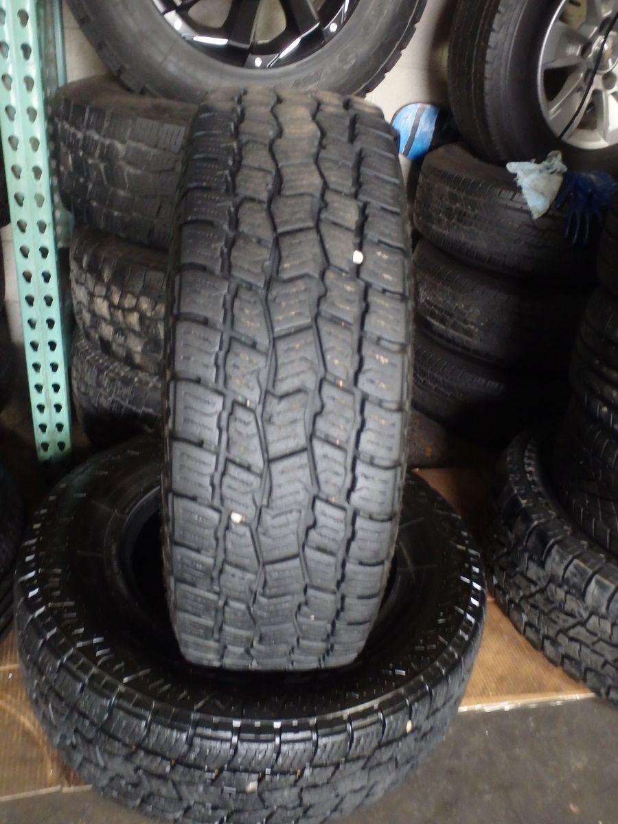 275/70R18 BIG O BIG FOOT ALL TERRAIN PAIR OF TWO USED TIRES