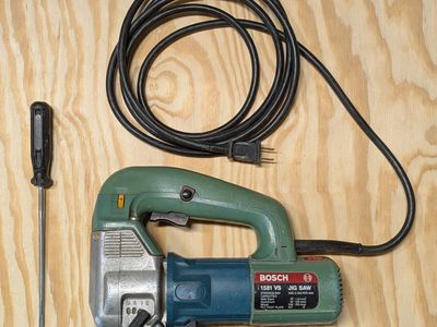 Bosch 1581VS Jig Saw - Corded Electric, Variable Speed, TILT FOOT PLATE