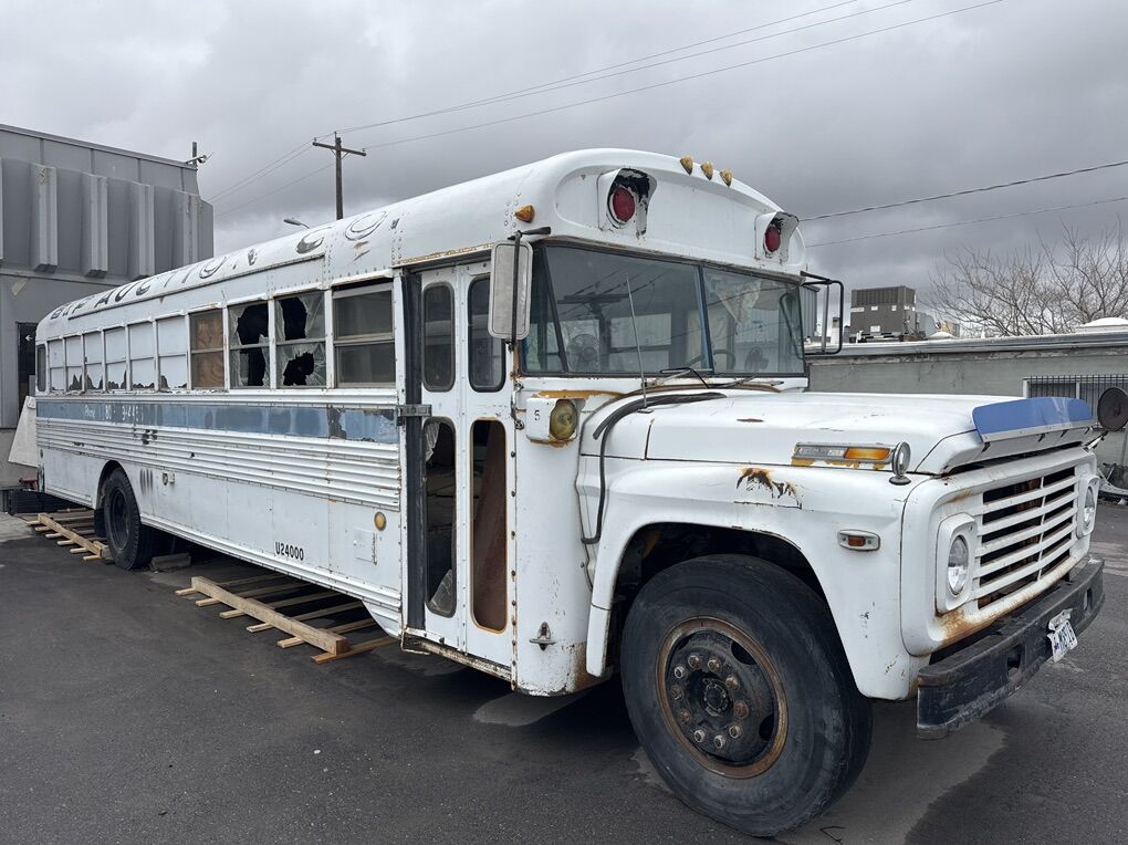 1970 Blue Bird Bus Run And Drive