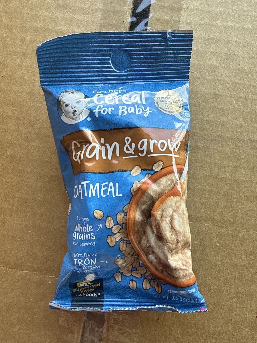 Free Baby Food (Oatmeal)