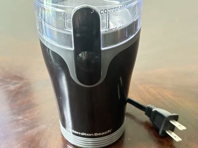 Hamilton Beach Electric Coffee & Spice Grinder - Black, 12-Cup Capacity, Blade Grinder