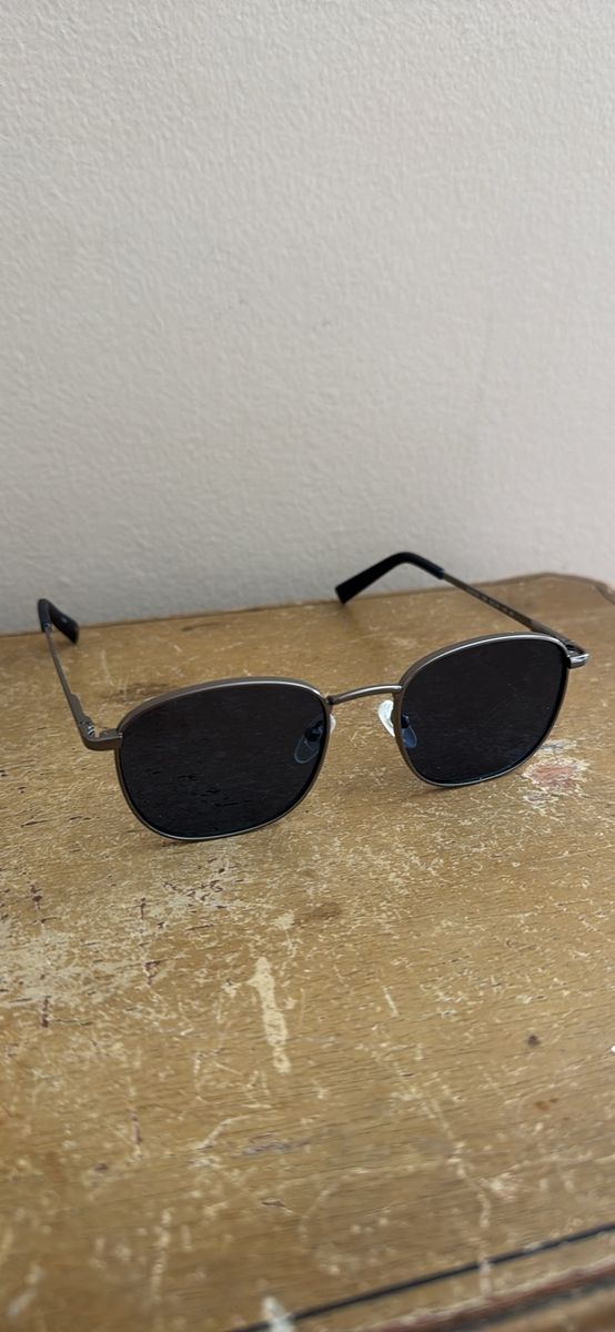 Calvin Klein Metal Frame Sunglasses - Dark Lenses