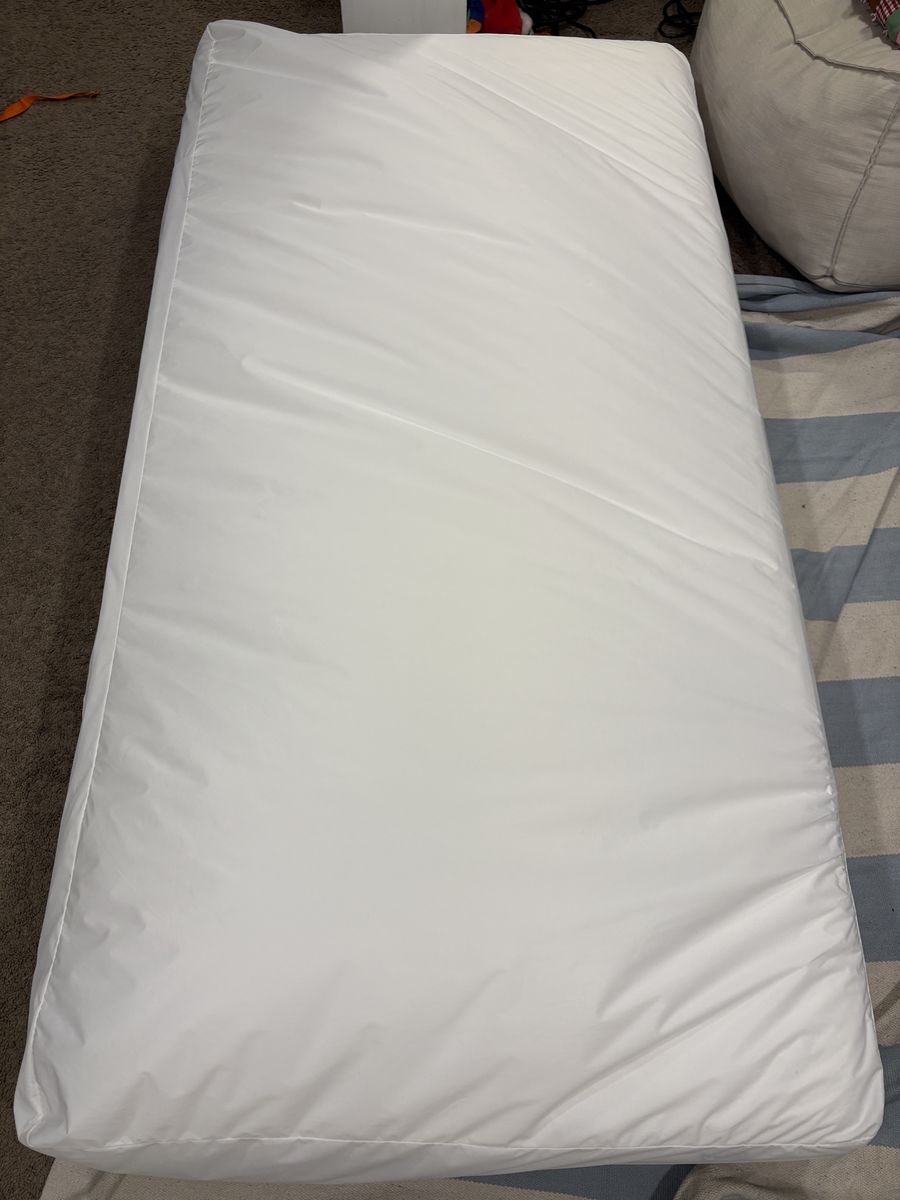 IKEA Valevag Twin Mattress with mattress protector