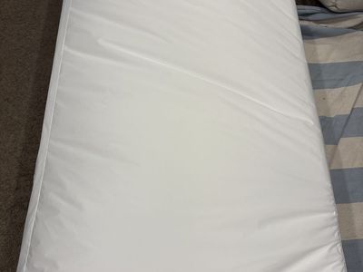 IKEA Valevag Twin Mattress with mattress protector