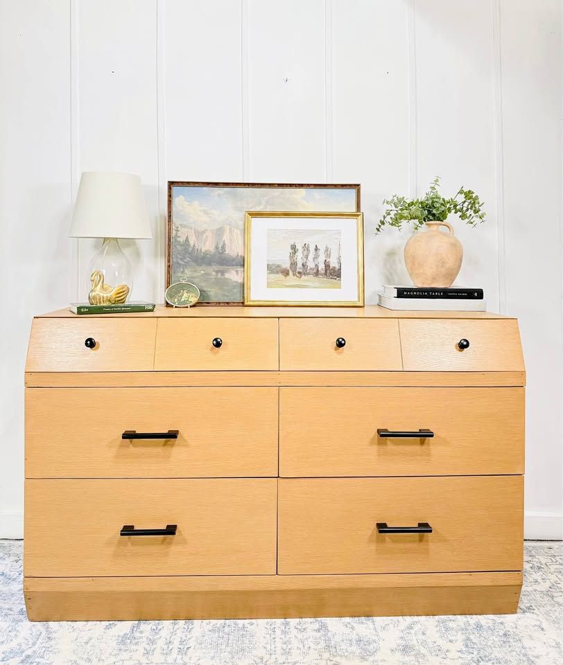 Modern Boho Chic 6 Drawer Dresser | Boho 6 Drawer Chest | Modern Dresser #1