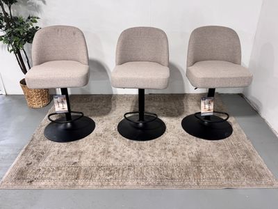 COSTCO HIGHLAND GAS-LIFT BARSTOOLS (3) ~ BRAND NEW