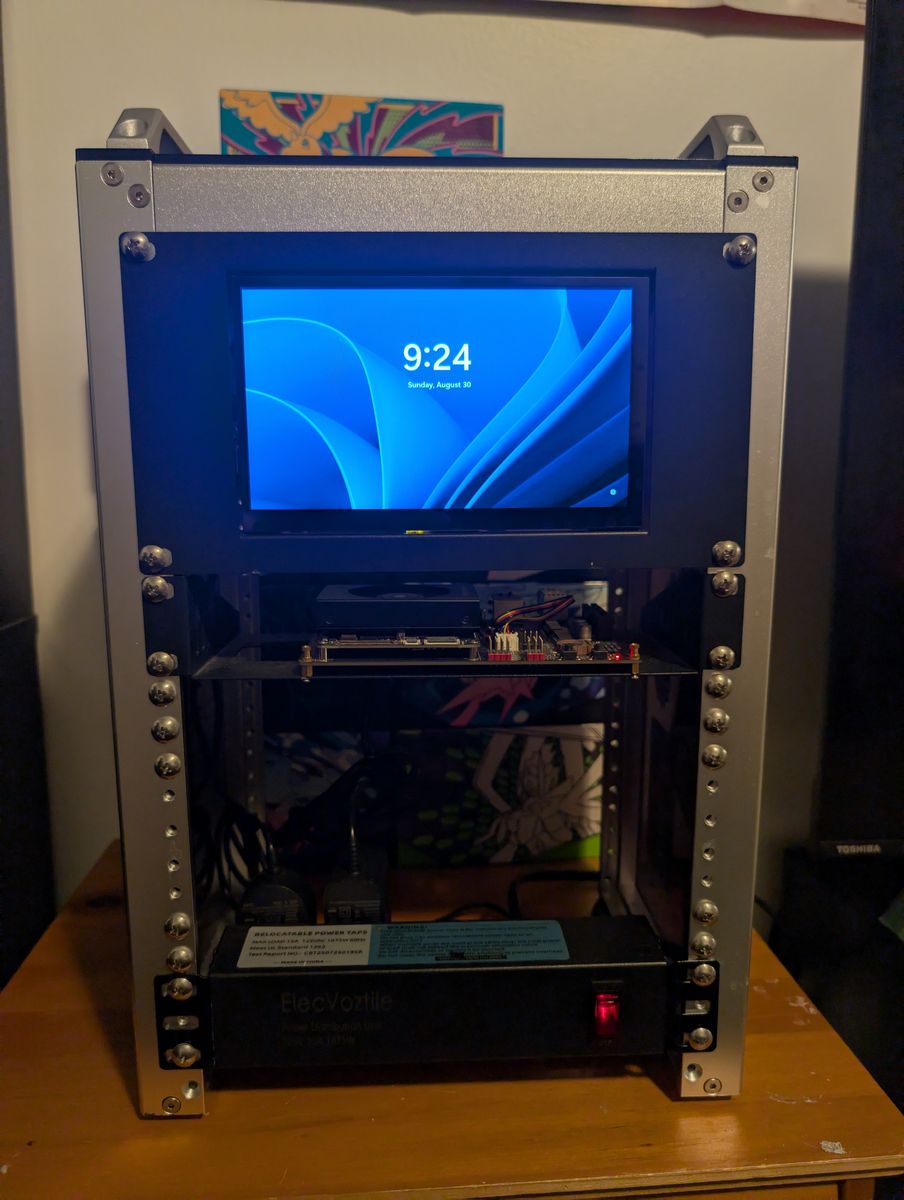 Mini Server Rack - LattePanda Mu (Intel N100 SBC) Homelab Node