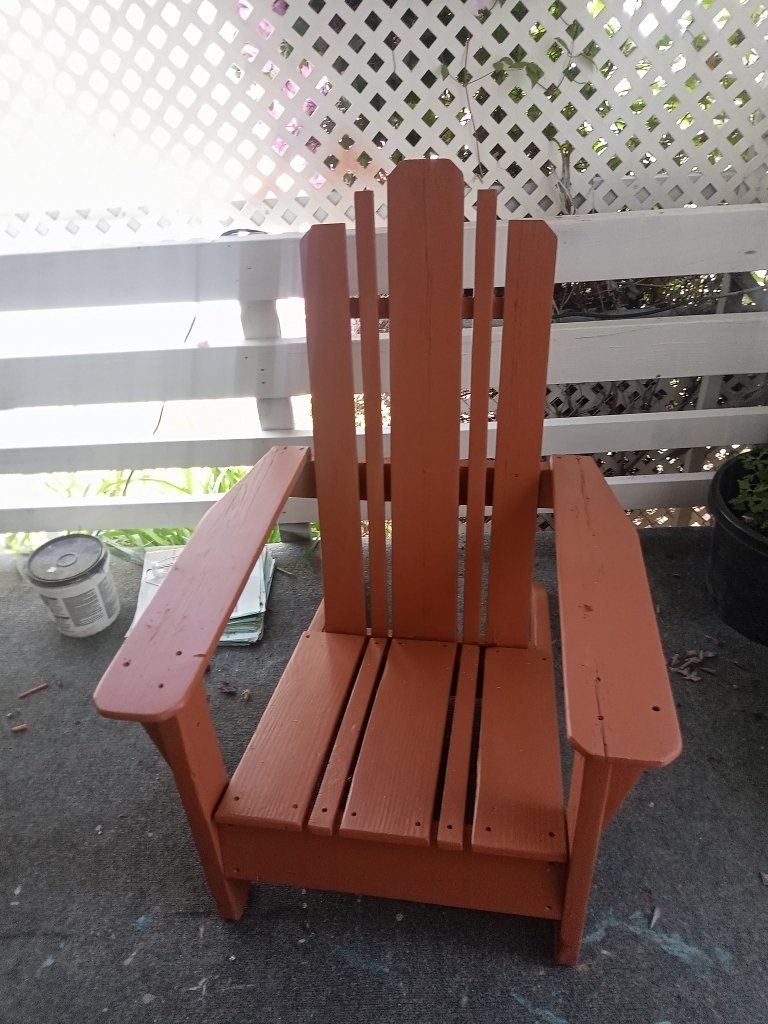 Pair of Wooden Beach Chairs