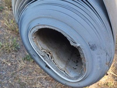 Roofing membrane. 10 feet wide, Approximately 75 feet left on roll. Never Used.