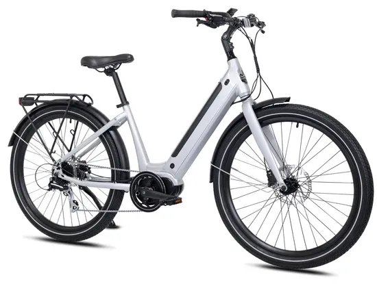 Haven® Bicycle Co. 27.5 inch POWER WAVE STEP THRU ELECTRIC MID-DRIVE HYBRID BIKE