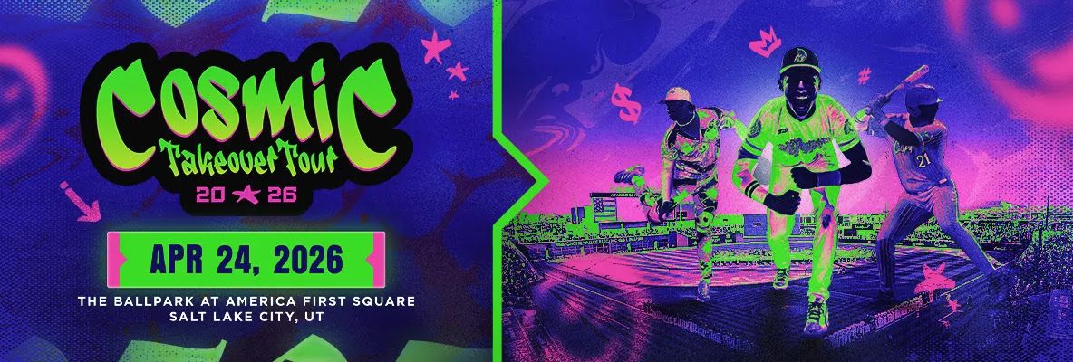 4 Tickets to Cosmic Takeover Tour Baseball April 24th