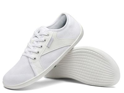 Saguaro Barefoot Minimalist Canvas Sneakers White Size W10, M7.5
