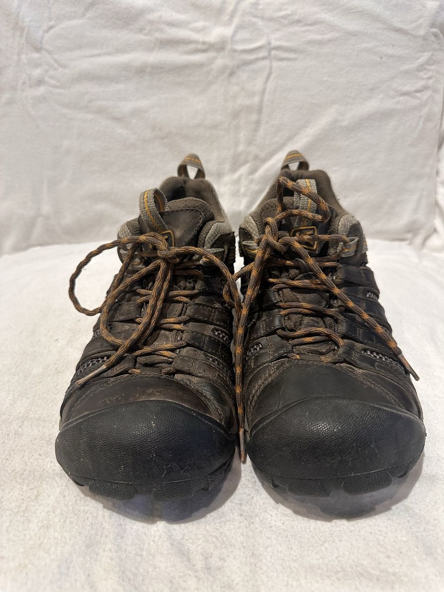 Keen men’s size 10.5 brown Leather/mesh, hiking shoes