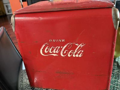 Coke a Cola drink cooler from the 1950s