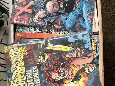 Vintage Marvel Comic Book Lot: The Uncanny X-Men & Terror Inc. Strange Alliance Comics Collection