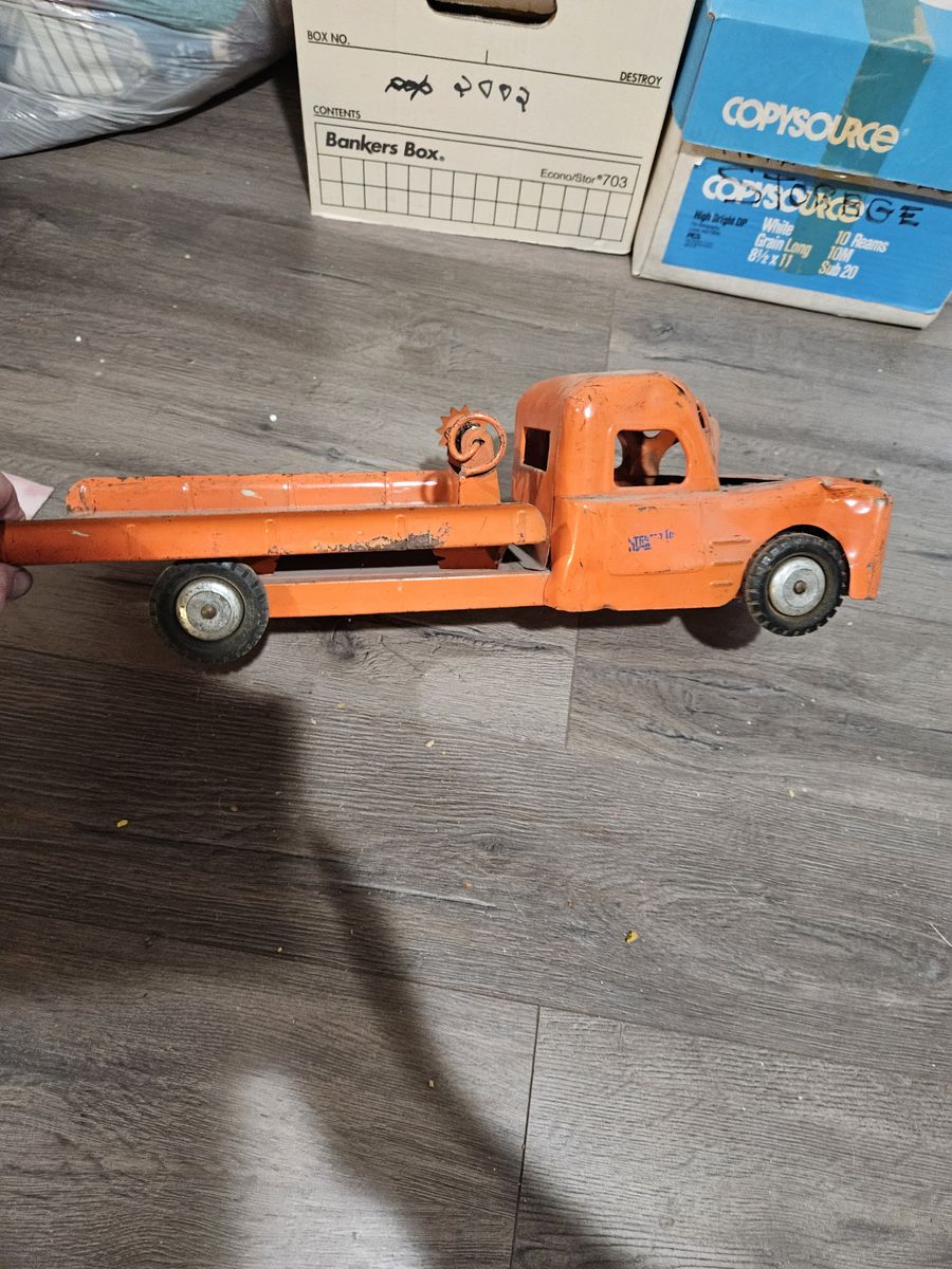 Antique toy truck