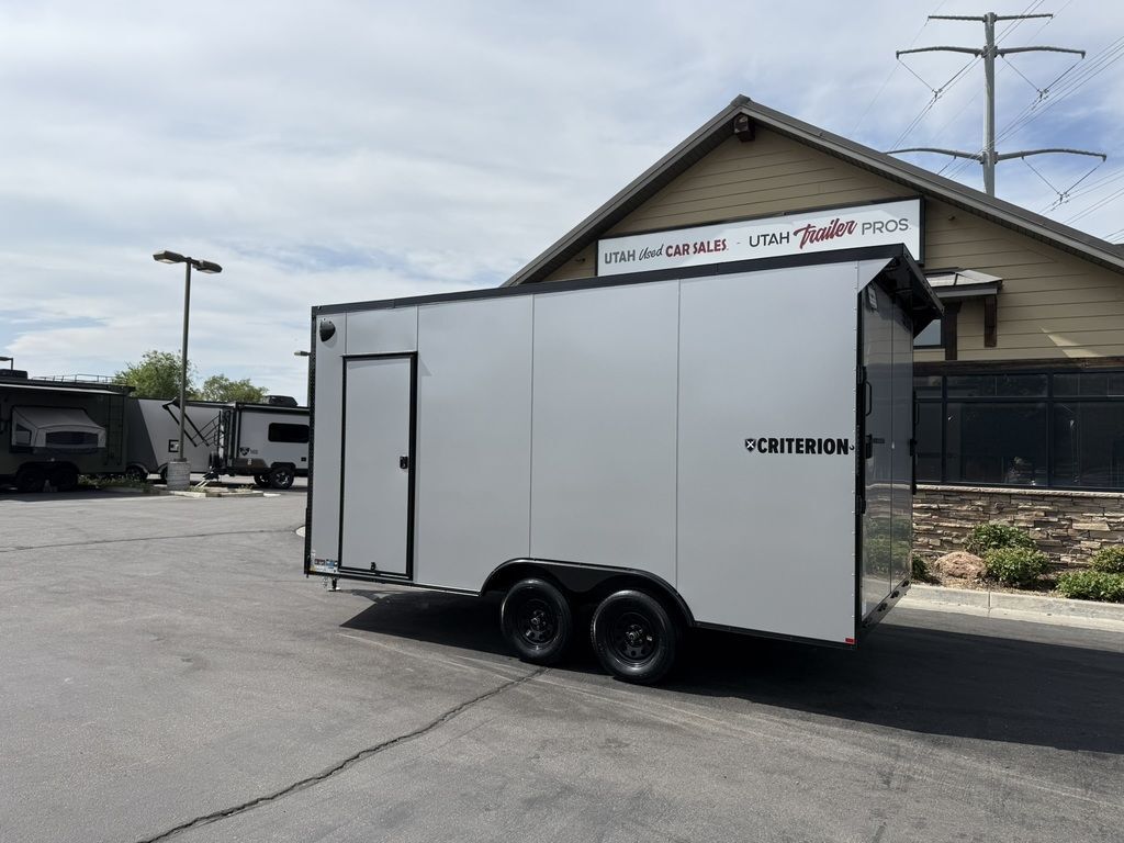 8x16 / 8.5x16 .080 Aluminum Exterior Enclosed Cargo Trailer Criterion 2026