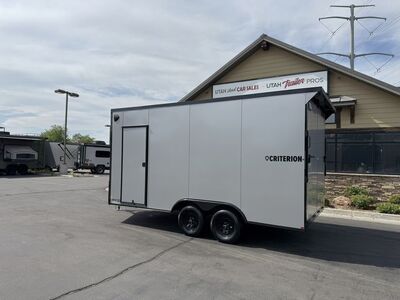 8x16 / 8.5x16 .080 Aluminum Exterior Enclosed Cargo Trailer Criterion 2026