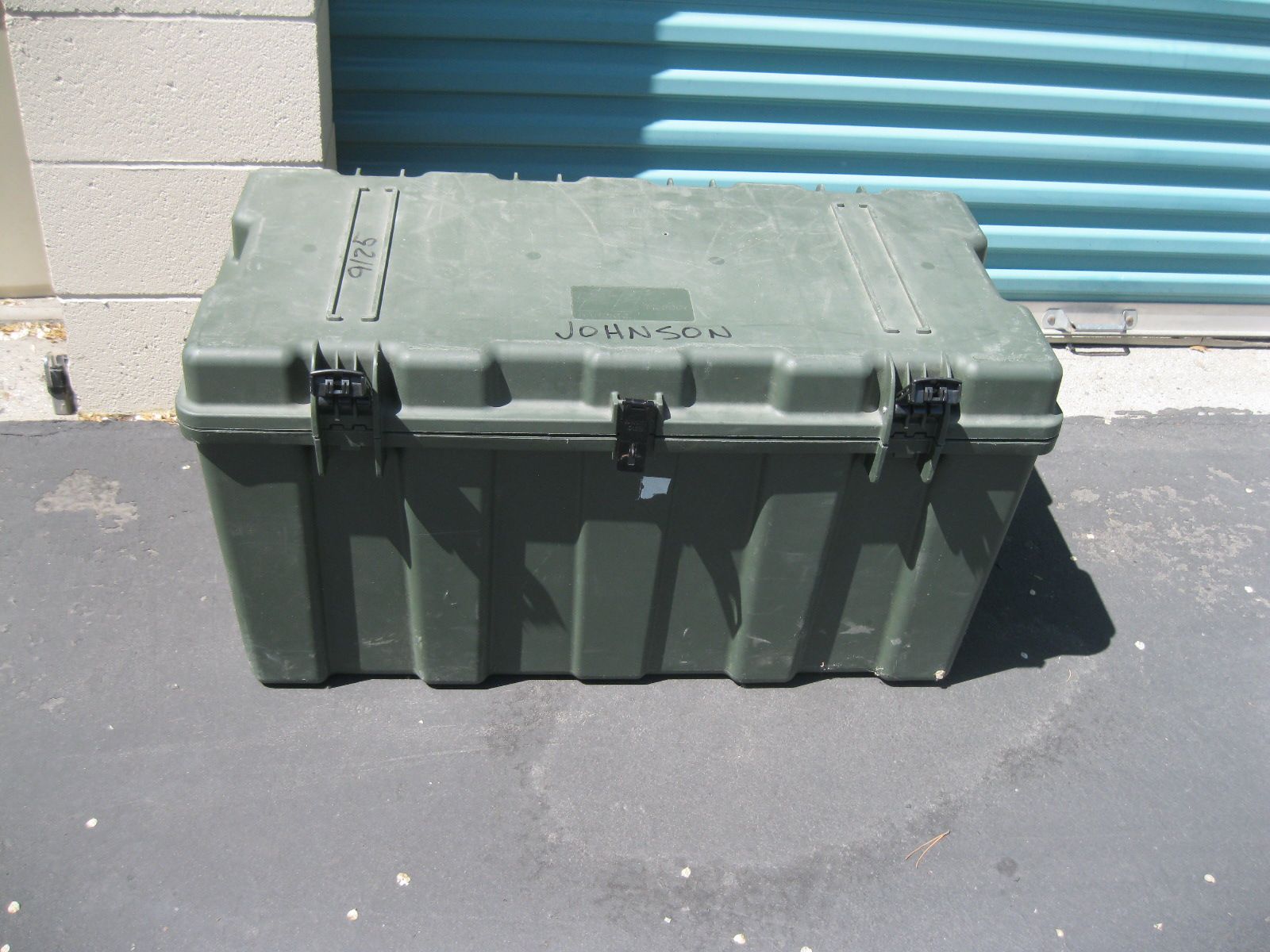 Pelican Hardigg Case TL500 Green Military Waterproof Storage