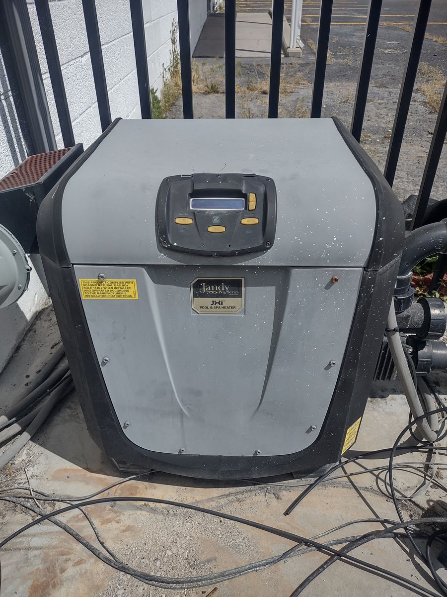 Pool heat and filter system