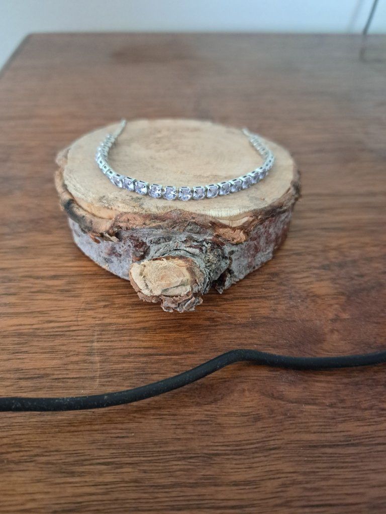 Beautiful moissanite bracelet