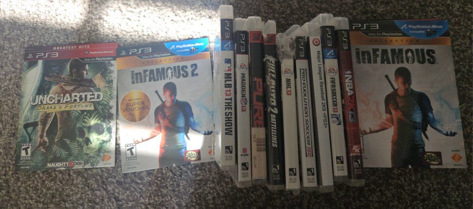 Assorted PlayStation 3 Games