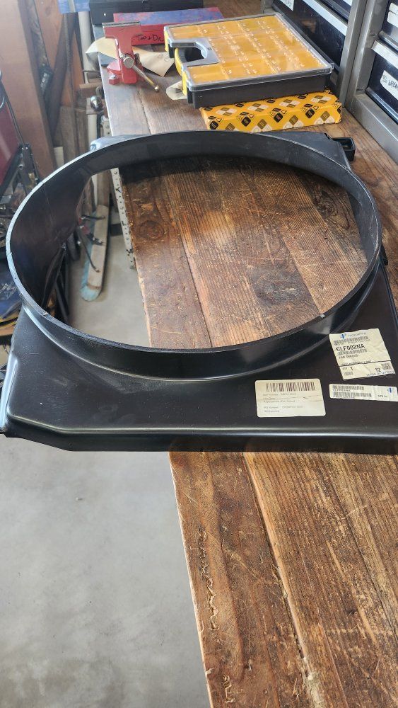 fan shroud for square body chevy BBC
